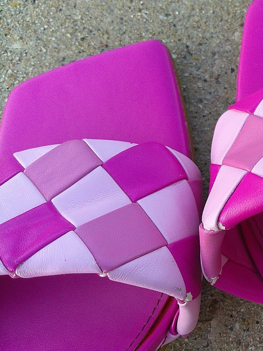 Marc Fischer Pink checker pumps size 8 M - Picture 11 of 14